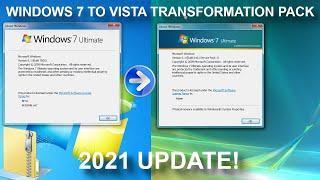 Windows 7 to Vista COMPLETE Transformation Pack: 2021 update! (ft. Ryan)