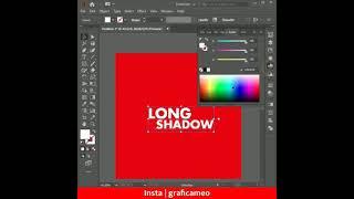 Create Long Shadow Using Transform | Adobe Illustrator | See how easy it is