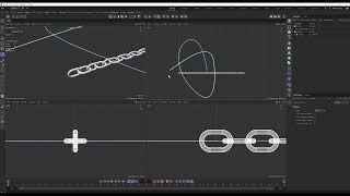 Cinema 4D Tutorial: How to Create a Chain