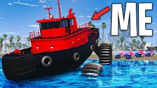 Robbing Banks with Cursed Boat Cars on GTA 5 RP