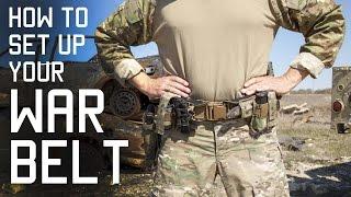 How To Set Up Your WAR BELT | DUTY BELT | SF Assaulter Gear | Tactical Rifleman