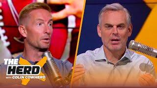 Joel Klatt discusses Michigan - Wisconsin matchup, Georgia, Spencer Rattler I NCAA I THE HERD