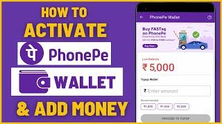 How To Activate PhonePe Wallet & Add Money with UPI and Debit Card