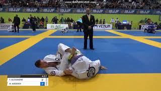 TIAGO ALEXANDRE vs MAGOMED ANSAROV 2018 European Jiu Jitsu IBJJF Championship