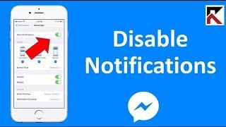 How to turn off messenger notification? | Disable messenger notification