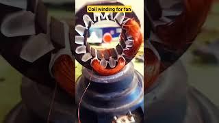 Table fan coil winding full video Shorts video #shortsfeed #shortvideo