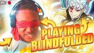 Playing Demon Slayer Blindfolded