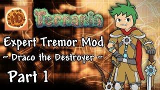 Terraria's New SUMMONER ARMOR! | 1.3 Expert Tremor Mod Let's Play Part 1