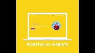New! Personal Portfolio Template | Website template | webcode | website creation