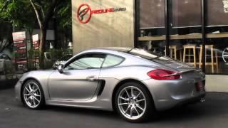 Porsche Cayman 981 installed IPE Exhaust at Redline Auto