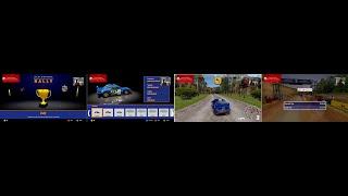 Let's Play a Super Cool indiegame Old School Rally  Taurus RS  Rookie 4 Wins Pt 1