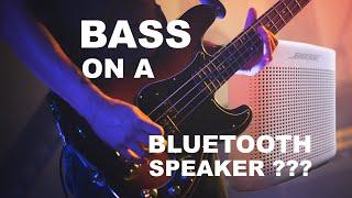Can You Plug a Bass INTO a Bluetooth Speaker?!