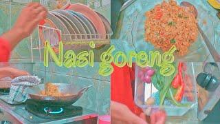 bikin nasi goreng tergampang rasanya enak banget || Sintia panda