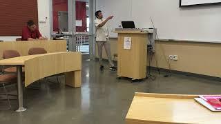 Rohan Mehta Presents his thesis at Stanford University