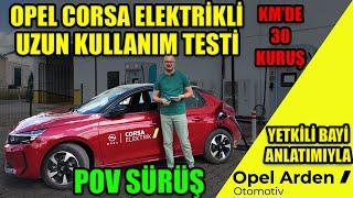 2024 YENİ CORSA ELEKTRİKLİ MOTORSİKLETTEN AZ YAKIYOR! KM BAŞINA 30 KURUŞ! #opel #elektrikliaraba