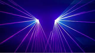 h0ffman DJ set with laser visuals by Polynomial - NOVA Demoparty 2020
