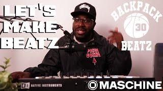 Making Trap Beats! | Let's Make Beatz | Chopping Beats on Maschine Studio