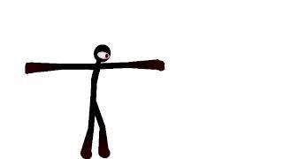 Seek doing the funny t pose