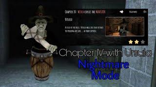 Eyes - The Horror Game - Chapter IV with Ursula Nightmare Mode