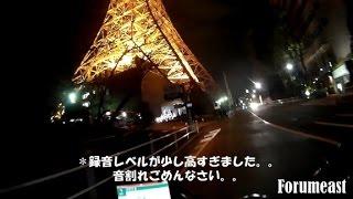 雨上がりの夜に東京タワーへ　/ Night Motovlog @Tokyo Tower