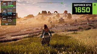 Horizon Zero Dawn | GTX 1650 4GB | 1080p (All Settings)