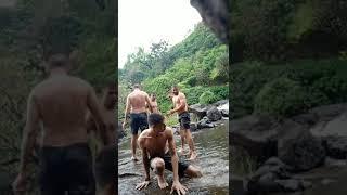 funny video slip in water