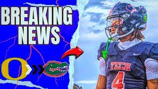 BREAKING: Gators FAVORED to LAND 5 STAR WR from OREGON Dallas WILSON