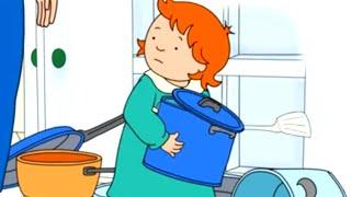 Rosie's Cooking Chaos | Caillou Cartoon