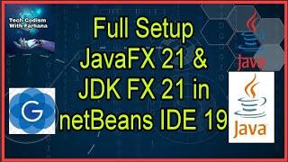 How To Setup JavaFX 21 and JDK 21 on Netbeans IDE//how to setup javafx 21 and jdk 21 on netbeans ide