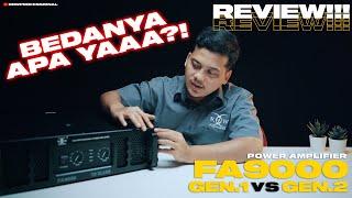REVIEW!! POWER AMPLIFIER FA9000 GEN.1 VS GEN.2 & REKOMENDASI SPEAKER TERBAIK RDW PROFESSIONAL ! [4K]