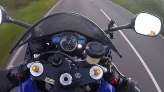 YAMAHA R1 Attacking the roads