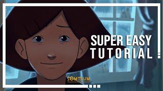 TUTORIAL | Lighting a 2D Animated Character | Super easy!