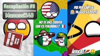 Recopilación de mis videos de Countryballs  - Manussi340  (Recopilación #8)