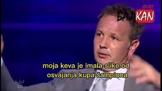 Siniša Mihajlović o ratu i proterivanju njegovih roditelja iz Vukovara