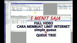 CARA SETTING SIMPLE QUEUE dan QUEUE TREE PADA MIKROTIK