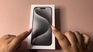 ASMR iPhone 15 Pro Unboxing (Whispered)