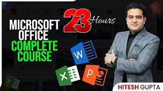 Become Microsoft Office Expert with this Full Course in Hindi | Ms Excel, Ms Word, PPT Courses in 1