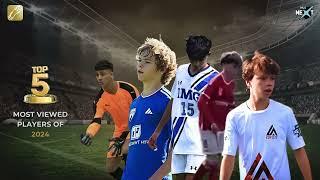 GoldCleats Player App: Top 5 Most Viewed Players of 2024