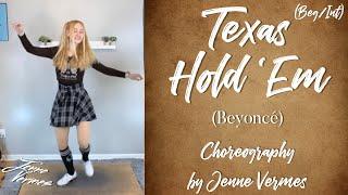 TEXAS HOLD EM (Beyoncé) - TAP DANCE COVER (Beginner Version) - Choreography by Jenne Vermes