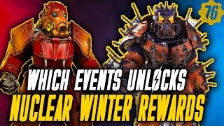 How to Unlock Nuclear Winter Rewards in Adventure mode in Fallout 76