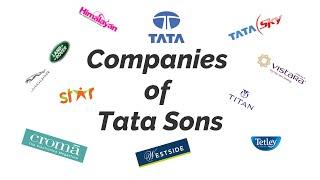 Tata Business Empire | Companies of Tata |  Tata Sons | How many companies tata is having |