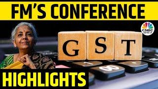 GST Council Meeting Highlights: इन चीजों पर जीएसटी जीरो, निर्मला सीतारमण का बड़ा ऐलान