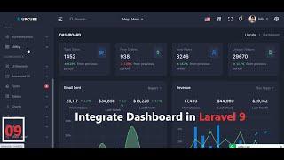 (09) Integrate Admin Dashboard in Laravel 9 | Fix Styling Issue of Admin Theme