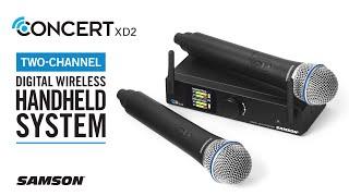 Samson Concert XD2 Handheld Two-Channel Digital Wireless System