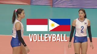 FULL HD: INDONESIA - PHILIPPINES l Women's Volleyball