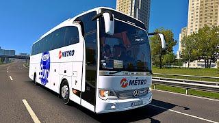 Yurtdışı Seferimiz | İstanbul-Bükreş | Metro Turizm | MB-Travego 15 Special Edition #g29