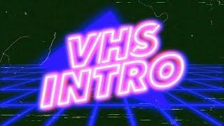 VHS VAPORWAVE INTRO TEMPLATE (NO TEXT)