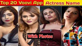 Top 20 Web Series Actress Name With Photos | Voovi App Web Series Actress Name With Photos