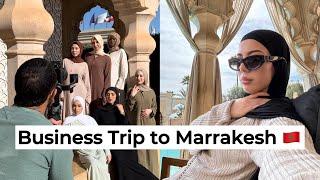 Travel with me to Morocco | Modelling for an international modest fashion brand | Marrakesh pt 1