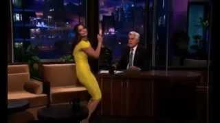 Vanessa Hudgens shows off her 'booty poppin'' dance on Jay Leno